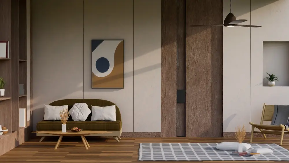 déco bois maison